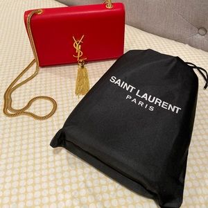 Beautiful red and gold bag